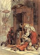 Karl Briullov, Confession of an italian woman